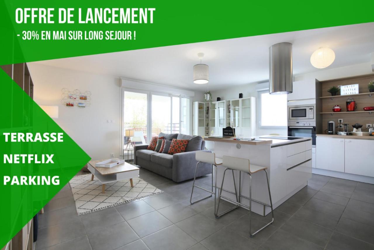 Apartament Expat Renting - Le Mosaique - Patte D'Oie - Parking Tuluza Zewnętrze zdjęcie